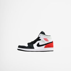 Combined Leather Sneakers High