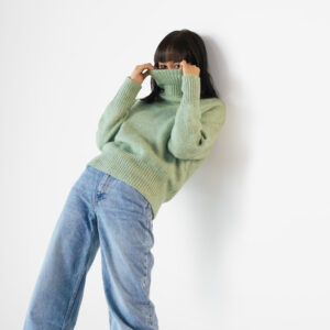 Turtleneck Knit Sweater
